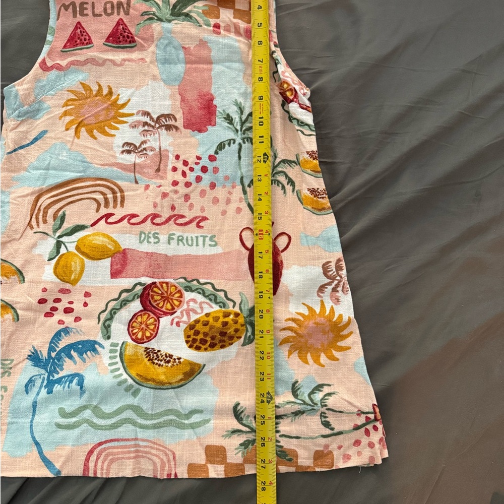 Paper Heart Anthropology Colorful Tropical Print Dress/shirt - Picture 7 of 11